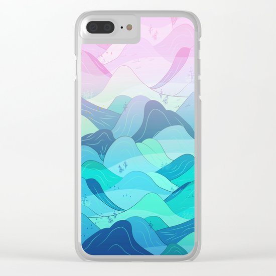 Sunrise at Nishizawa Valley Clear iPhone Case