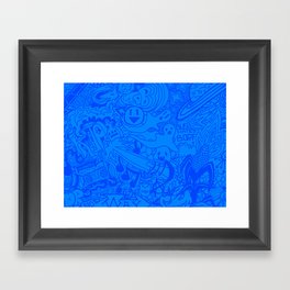 Tab Graffiti Framed Art Print