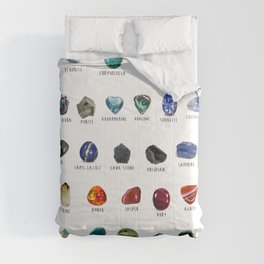 Crystals and their names Comforter