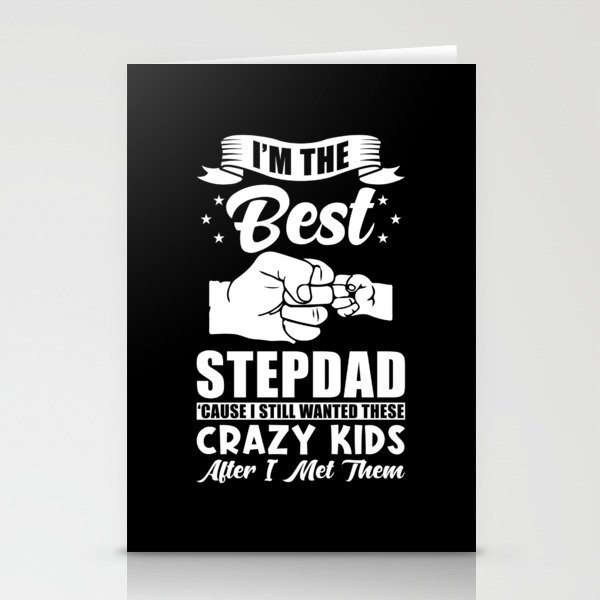 Stepdad Best Stepdad Stationery Cards