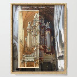 Haarlem Historic Organ Serving Tray