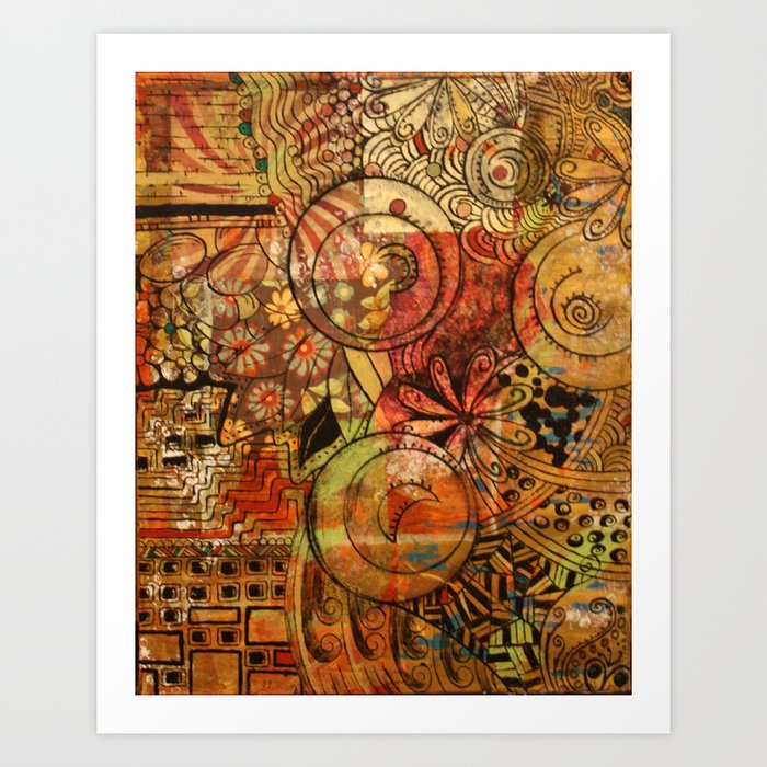 TIME WASTER Art Print