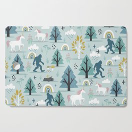 believe in wild things and rainbows Cutting Board
