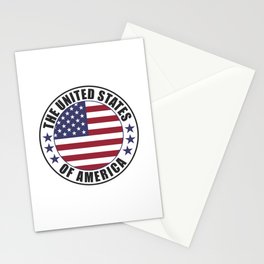 The United States of America - USA Stationery Cards