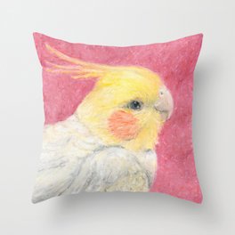 Pretty Birdie Throw Pillow