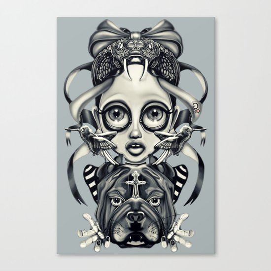 "Tattoeums III" Canvas Print