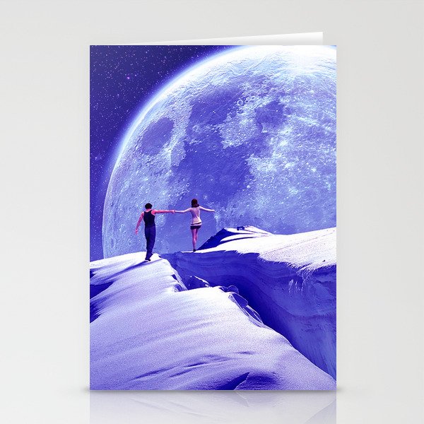 Moon Date Stationery Cards