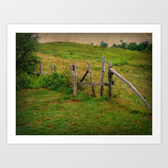 Gate to Adventure Art Print