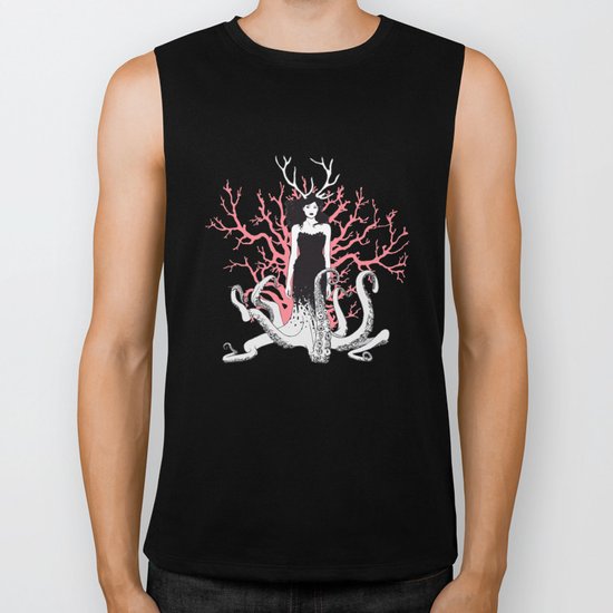 Nature is ancient Biker Tank