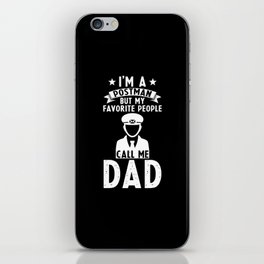 Postman Dad iPhone Skin