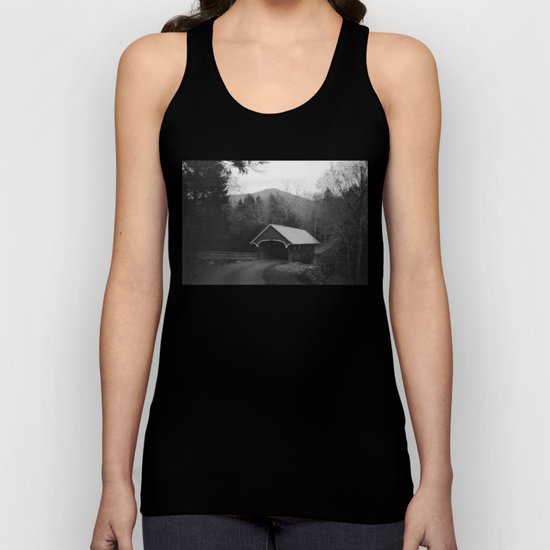 New England Classic Covered Bridge Unisex Tank Top