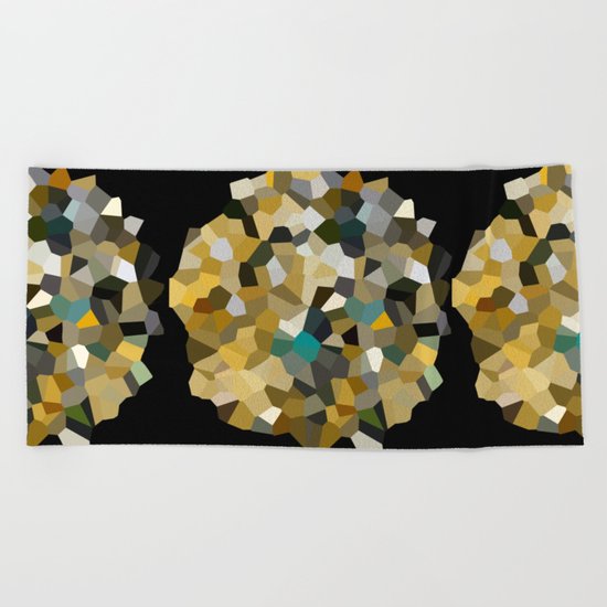 Full Moon Beach Towel