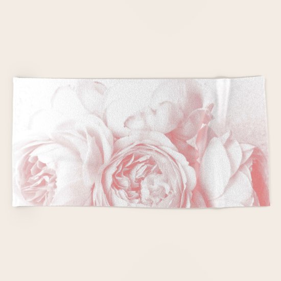 Peony Beach Towel
