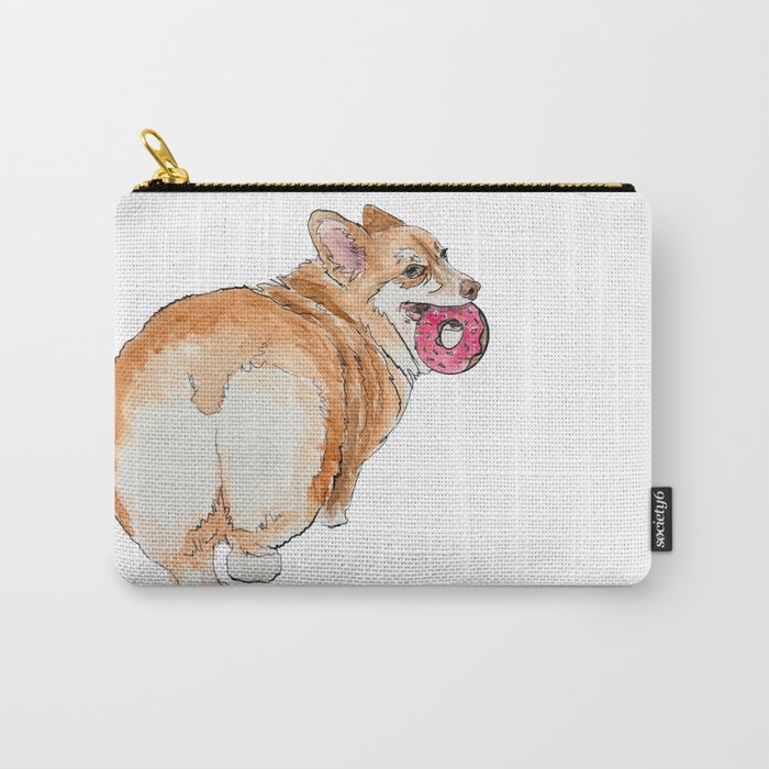 Sassy Donut Dog Carry-All Pouch
