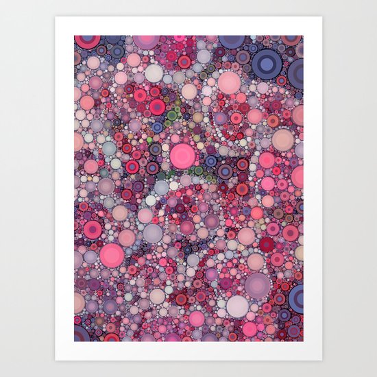 :: Pink Constellation :: Art Print
