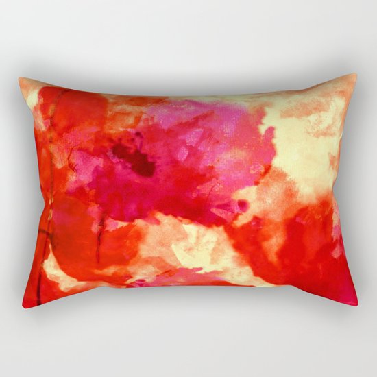 poppy idea Rectangular Pillow