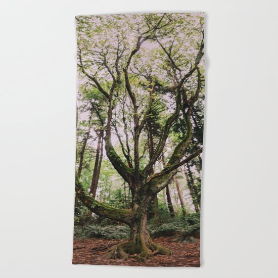Forest Magic Beach Towel