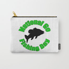 National Go Fishing Day Carry-All Pouch