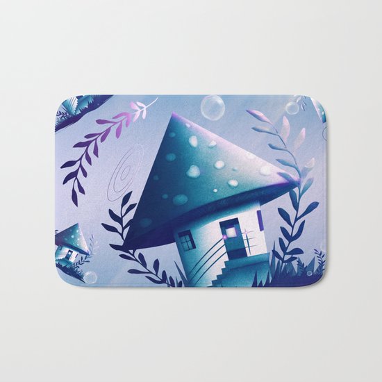 Magic Mush Room - Pattern Bath Mat