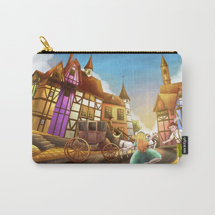 The Bavarian Village Carry-All Pouch