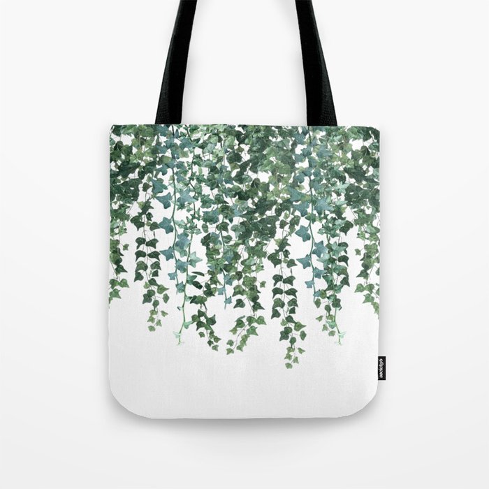 Ivy Vine Drop Tote Bag
