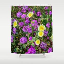 Desert Wildflowers - California Super Bloom Shower Curtain