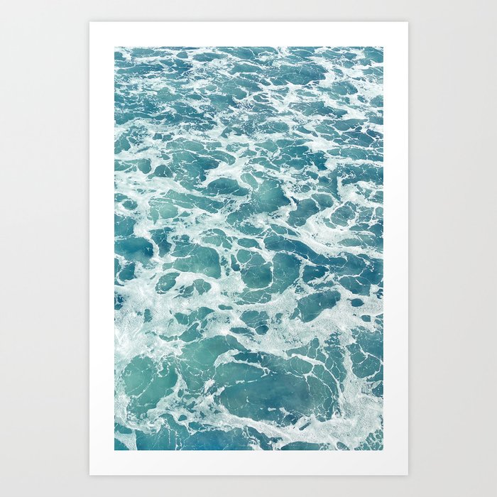 Turquoise Waters Art Print