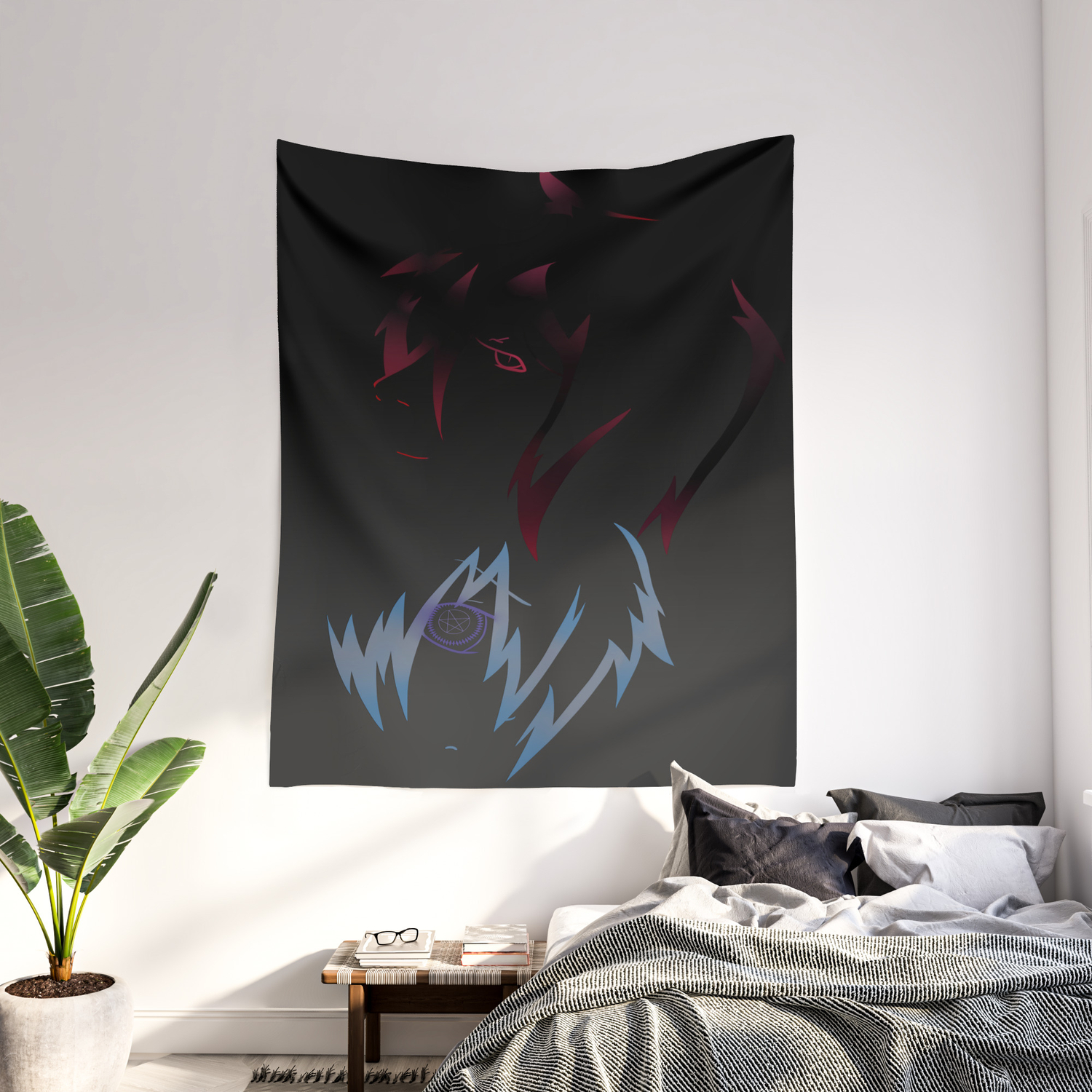 Ciel Phantomhive And Sebastian Michaelis Wall Tapestry By Phantommiss Society6