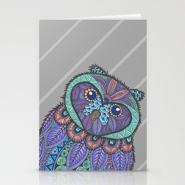 Spring Owl Stationery Cards