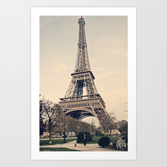Good Morning Paris Art Print
