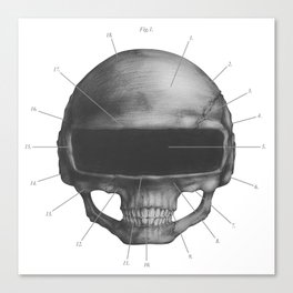 Anatomy of Daft Punk Canvas Print