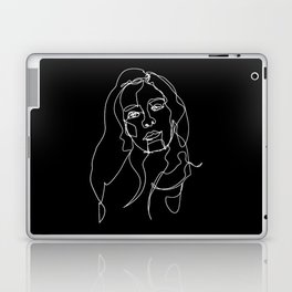 LINE ART FEMALE PORTRAITS II-II-I Laptop Skin