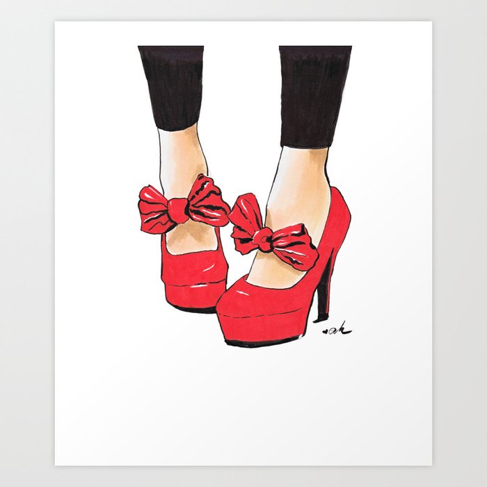 Let's Dance Art Print by annahammer | Society6