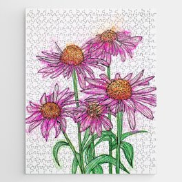 Cone Flowers Jigsaw Puzzle