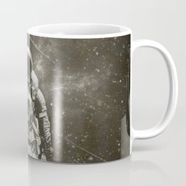 Space Traveller sepia Coffee Mug