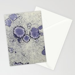 Blue Stained Stationery Cards