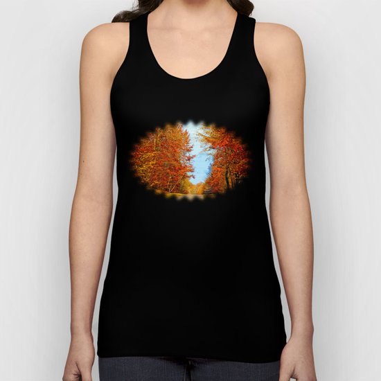 Through the fall Unisex Tank Top
