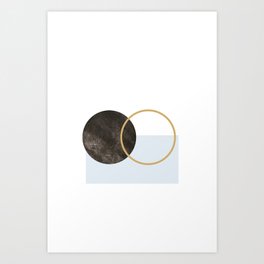 Abstract Composition 05 Art Print