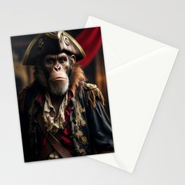 Pirate Ape #1 Stationery Card