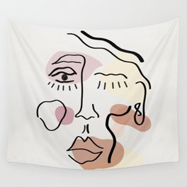 With A Wink - Women Empowerment Wall Tapestry