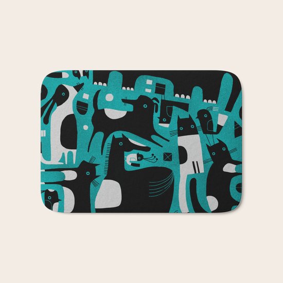 ANIMAL PATTERN Bath Mat