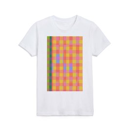 Rainbow criss-cross Kids T Shirt