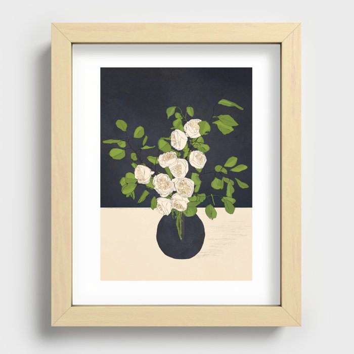 Beautiful Bouquet 01 Recessed Framed Print