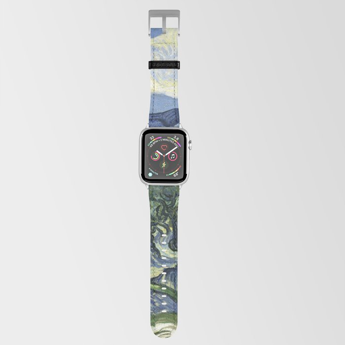 Vincent van Gogh's Olive Trees with the Alpilles in the Background (1889) Apple Watch Band