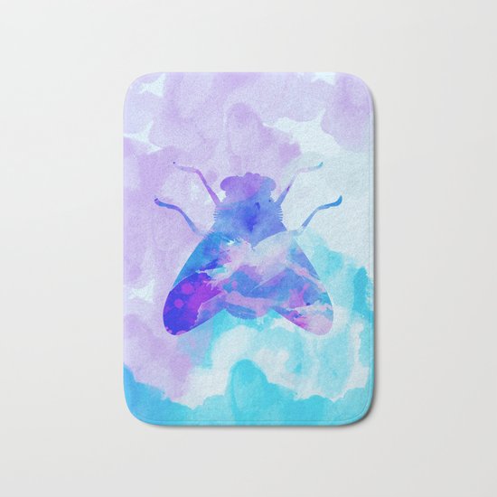 Abstract Fly Bath Mat