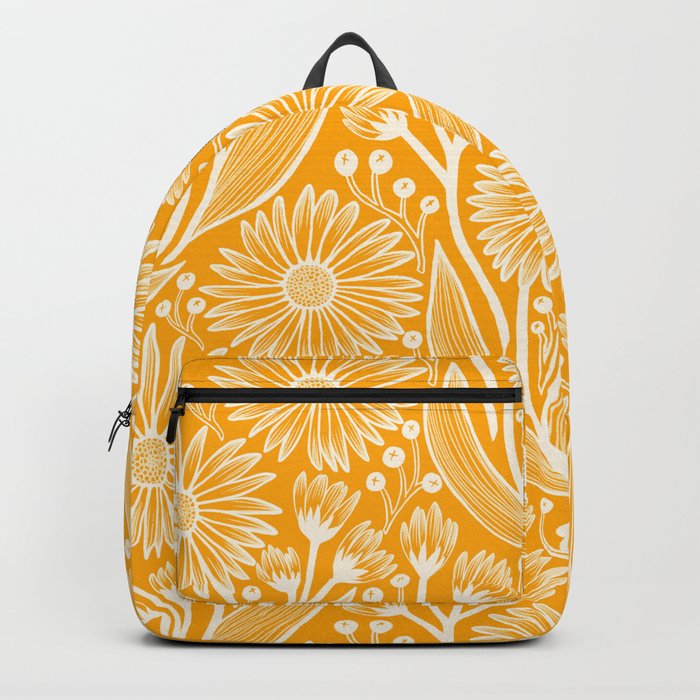 Saffron Coneflowers Backpack
