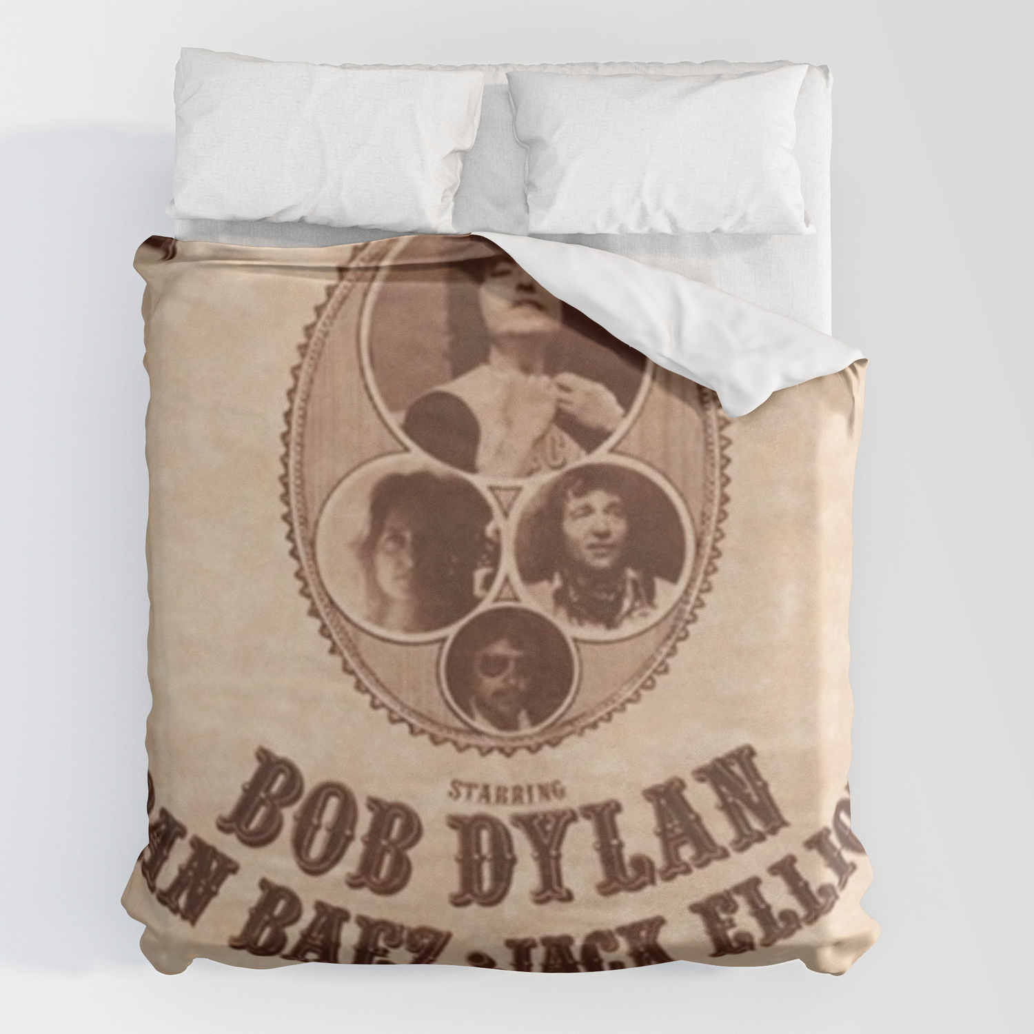 Very Rare Vintage 1975 Bob Dylan And, Society6 Duvet Cover Review