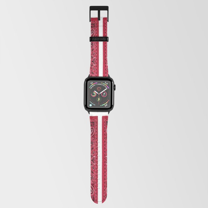Red bandana 2025 apple watch band