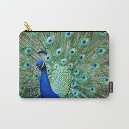 Peacock (Color) Carry-All Pouch