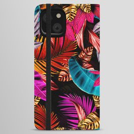 Colorful Leaves iPhone Wallet Case
